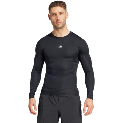 adidas TECHFIT Compression langarm Trainingsshirt Herren 095A - black M