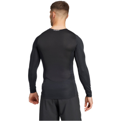 adidas TECHFIT Compression langarm Trainingsshirt Herren 095A - black M