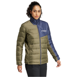 adidas Terrex TERREX Multi leichte Daunenjacke Damen AETE - olistr/shanav XS