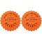 2er Pack Select Ball-Punktur Massageball, orange 28 cm Umfang