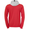 Kempa Core 2.0 Kapuzenjacke rot/dark grau melange 116