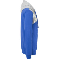 Kempa Core 2.0 Kapuzenjacke royal/dark grau melange 4XL