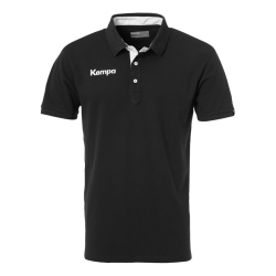 Kempa Prime Poloshirt schwarz/weiß 4XL