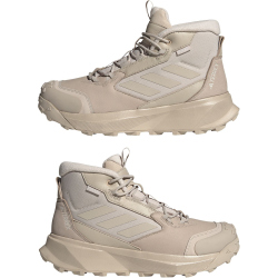 adidas TERREX Leather RAIN.RDY Mid-Top Winterstiefel Herren AEWN - wonbei/wonbei/alumin 36 2/3