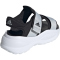 adidas Sportswear Mehana Sandalen Kinder A0QM - cblack/gretwo/ftwwht 29