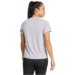 adidas AEROREADY Train Essentials Minimal Branding T-Shirt Damen IX1011 - glory grey XL
