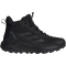 adidas TERREX Anylander RAIN.RDY Mid-Top Wanderschuhe Damen A0QM - cblack/cblack/grefou 38
