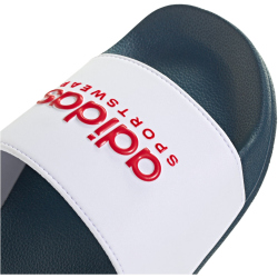 adidas Sportswear adilette Shower Badelatschen Herren 01F7 - ftwrwhite/betsca/tena 37