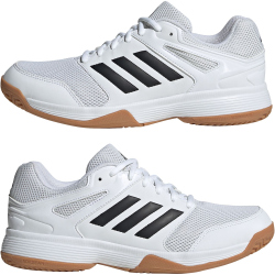 adidas Speedcourt Volleyballschuhe Herren 01F7 - ftwwht/cblack/gum10 40 2/3