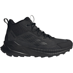 adidas TERREX Trailmaker 2.0 Leather Mid-Top Wanderschuhe Herren A0QM - cblack/cblack/grefou 42