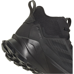 adidas TERREX Trailmaker 2.0 Leather Mid-Top Wanderschuhe Herren A0QM - cblack/cblack/grefou 42