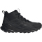 adidas TERREX Trailmaker 2.0 Leather Mid-Top Wanderschuhe Herren A0QM - cblack/cblack/grefou 42