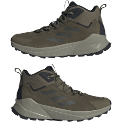 adidas Terrex TERREX Trailmaker 2.0 Leather Mid-Top Wanderschuhe Herren AETE - olistr/olistr/silpeb 42