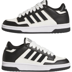 adidas Rapid Court Low-Top Sneaker Herren A0QM - cblack/clowhi/ftwwht 35.5