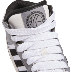 adidas Rapid Court Mid-Top Sneaker Kinder AA2T - grethr/cblack/ftwwht 36