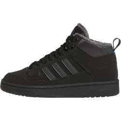 adidas Rapid Court Mid-Top Winterized Sneaker Kinder A0QM - cblack/greysix/broyal 36