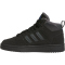 adidas Rapid Court Mid-Top Winterized Sneaker Kinder A0QM - cblack/greysix/broyal 36