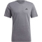 adidas Train Essentials Feelready Trainingsshirt Herren IC7444 - dark grey heather/white/black XXL