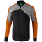 erima Premium One 2.0 Pr&auml;sentationsjacke Kinder black/grey melange/neon orange 164