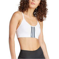 adidas Performance Aeroimpact Training Low Support Sport-BH Damen 001A - white/black S A-B