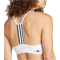adidas Performance Aeroimpact Training Low Support Sport-BH Damen 001A - white/black S A-B