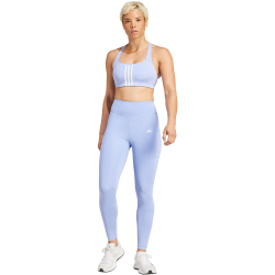 adidas Powerimpact Medium-Support 3-Streifen Sport-BH Damen AFAE - bluspa M A-B