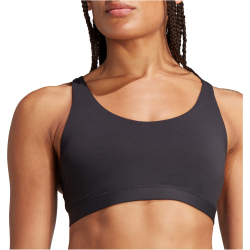 adidas Performance All Me Medium Support Sport-BH Damen 095A - black XS A-B