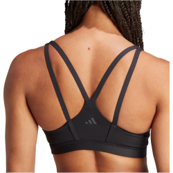 adidas Performance All Me Medium Support Sport-BH Damen 095A - black XS A-B