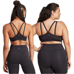 adidas Performance All Me Medium Support Sport-BH Damen 095A - black XS A-B