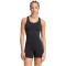 adidas All Me Long Line Medium Support Sport-BH Damen 095A - black XL C-D