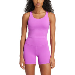 adidas Performance All Me Long Line Medium Support Sport-BH Damen AFAM - purbur XL A-B