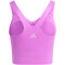 adidas Performance All Me Long Line Medium Support Sport-BH Damen AFAM - purbur XL A-B