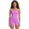 adidas Performance All Me Long Line Medium Support Sport-BH Damen AFAM - purbur XL A-B