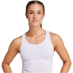 adidas Performance All Me Long Line Medium Support Sport-BH Damen AESU - sildaw XS A-B