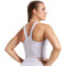 adidas Performance All Me Long Line Medium Support Sport-BH Damen AESU - sildaw XS A-B