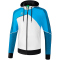 erima Premium One 2.0 Trainingsjacke mit Kapuze white/curacao/black 3XL