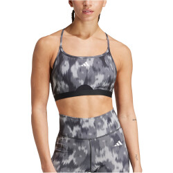 adidas Performance Aeroreact Training Essentials Flower Low Support Sport-BH Damen AA2S - gretwo/black XXS A-B