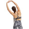 adidas Performance Aeroreact Training Essentials Flower Low Support Sport-BH Damen AA2S - gretwo/black XXS A-B