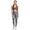 adidas Performance Aeroreact Training Essentials Flower Low Support Sport-BH Damen AA2S - gretwo/black XXS A-B