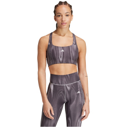 adidas Performance Powerimpact 3-Streifen Training Medium Support Sport-BH Damen ADMS - glogry/carbon/print M A-B