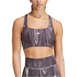 adidas Performance Powerimpact 3-Streifen Training Medium Support Sport-BH Damen ADMS - glogry/carbon/print M A-B