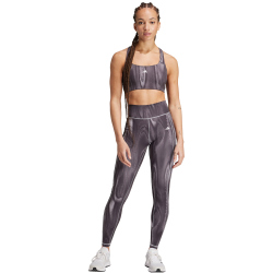 adidas Performance Powerimpact 3-Streifen Training Medium Support Sport-BH Damen ADMS - glogry/carbon/print M A-B