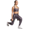 adidas Performance Powerimpact 3-Streifen Training Medium Support Sport-BH Damen ADMS - glogry/carbon/print M A-B