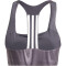 adidas Performance Powerimpact 3-Streifen Training Medium Support Sport-BH Damen ADMS - glogry/carbon/print L C-D