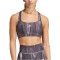 adidas Performance Powerimpact 3-Streifen Training Medium Support Sport-BH Damen ADMS - glogry/carbon/print L C-D