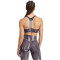 adidas Performance Powerimpact 3-Streifen Training Medium Support Sport-BH Damen ADMS - glogry/carbon/print L C-D