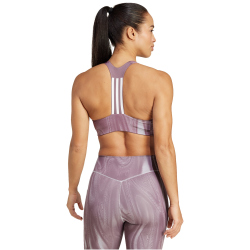 adidas Performance Powerimpact 3-Streifen Training Medium Support Sport-BH Damen ADMS - glogry/shafig XS A-B