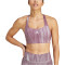 adidas Performance Powerimpact 3-Streifen Training Medium Support Sport-BH Damen ADMS - glogry/shafig M C-D
