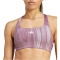 adidas Performance Powerimpact 3-Streifen Training Medium Support Sport-BH Damen ADMS - glogry/shafig M C-D