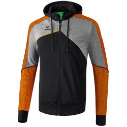 erima Premium One 2.0 Trainingsjacke mit Kapuze...